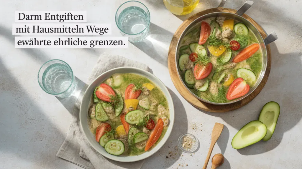 Darm entgiften mit Hausmitteln: bewährte Wege und ehrliche Grenzen
