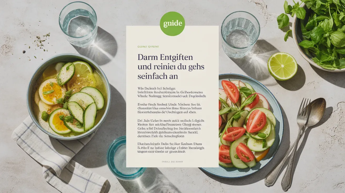 Darm entgiften und reinigen: So gehst du es einfach an
